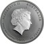 Australia 50 Cents Year of the Rabbit 2011 KM# 1474 ELIZABETH II AUSTRALIA 1/2 OZ 999 SILVER 2011 50 CENTS IRB coin obverse