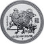 Australia 50 Cents Year of the Rooster 2005 P KM# 791 2005 1/2 OZ 999 SILVER coin reverse