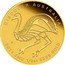 Australia 50 Dollars (Discover Australia - Emu) KM# 1537 DISCOVER AUSTRALIA 2011 EMU 1/2 OZ 9999 GOLD P DB coin reverse