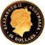Australia 50 Dollars Frill-neck lizard 2008 P Proof KM# 1200 ELIZABETH II AUSTRALIA ∙ 50 DOLLARS ∙ IRB coin obverse