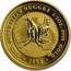 Australia 50 Dollars Kangaroos 2002 KM# 692 THE AUSTRALIAN NUGGET 1/2 OZ. 9999 GOLD 2002 MG coin reverse