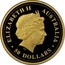 Australia 50 Dollars King brown snake 2008 P Proof KM# 1197 DISCOVER AUSTRALIA 2008 P KING BROWN SNAKE 1/2 OZ. 9999 GOLD coin reverse