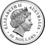 Australia 50 Dollars Sturt's desert pea 2007 P Proof KM# 993 ELIZABETH II AUSTRALIA ∙50 DOLLARS∙ IRB coin obverse