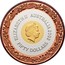 Australia Fifty Dollars Commonwealth Games Manchester 2002 KM# 648 ELIZABETH II AUSTRALIA 2002 FIFTY DOLLARS IRB coin obverse
