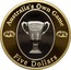 Australia Five Dollars Australia's Own Game 2004 KM# 855 AUSTRALIA'S OWN GAME AFL® AFL® AUSTRALIAN FOOTBALL LEAGUE PREMIERSHIP CUP FIVE DOLLARS coin reverse