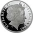 Australia One Dollar Australian Kangaroo 2002 KM# 642 ELIZABETH II AUSTRALIA 2002 IRB coin obverse