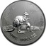 Australia One Dollar Australian Kangaroo 2007 KM# 851 ONE DOLLAR ONE OUNCE FINE SILVER coin reverse