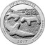 USA Quarter Dollar America the Beautiful - Effigy Mounds 2017 Specimen KM# 662 EFFIGY MOUNDS IOWA E PLURIBUS UNUM 2017 R&M RG coin reverse