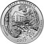 USA Quarter Dollar Ozark Riverways 2017 KM# 664 OZARK RIVERWAYS MISSOURI E PLURIBUS UNUM 2017 RS coin reverse