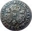 France 1/10 ECU Louis XIV 1710 H KM# 379.7 SIT NOMEN DOMINI BENEDICTVM 1710 H coin reverse