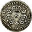 France 1/10 ECU Louis XIV 1711 N KM# 379.12 SIT NOMEN DOMINI BENEDICTVM 1711 N coin reverse