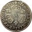 France 1/10 ECU Louis XIV 1713 A KM# 379.1 SIT NOMEN DOMINI BENEDICTVM 1709 A coin reverse