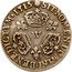 France 1/10 ECU Louis XIV 1715 W KM# 379.19 SIT NOMEN DOMINI BENEDICTVM 1715 W coin reverse