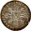 France 1/12 ECU (10 Sols) Louis XIV 1704 A KM# 350.1 SIT NOMEN DOMINI A BENEDICTVM 1704 coin reverse