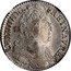 France 1/2 ECU (36 Sols = 6 Deniers) Louis XIV 1711 & KM# 382.24 LVD XIIII D G FR ET NAV REX coin obverse
