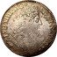 France 1/2 ECU (43 Sols) Louis XIV 1702 E KM# 325.6 LVD XIIII D G FR ET NAV REX coin obverse