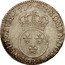 France 1/2 ECU (44 Sols) Louis XV 1716 B KM# 420.2 SIT NOMEN DOMINI BENEDICTVM 1716 B coin reverse