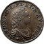France 1/2 ECU (44 Sols) Louis XV 1716 Numeral 9 KM# 420.22 LVD XV D G FR ET NAV REX coin obverse