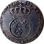 France 1/2 ECU (44 Sols) Louis XV 1716 O KM# 420.14 SIT NOMEN DOMINI BENEDICTVM 1716 O coin reverse
