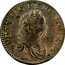 France 1/2 ECU (44 Sols) Louis XV 1716 X KM# 420.20 LVD XV D G FR ET NAV REX coin obverse