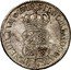 France 1/2 ECU (44 Sols) Louis XV 1719 K KM# 434.4 SIT NOMEN DOMINI K BENEDICTVM 1719 coin reverse