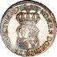 France 1/2 ECU (44 Sols) Louis XV 1719 W KM# 434.10 SIT NOMEN DOMINI W BENEDICTVM 1718 coin reverse