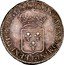 France 1/2 ECU (44 Sols) Louis XV 1721 T KM# 465.11 SIT NOMEN DOMINI T BENEDICTUM 1721 coin reverse