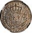 France 1/2 ECU (44 Sols) Louis XV 1729 X KM# 484.22 SIT NOMEN DOMINI X BENEDICTUM 1729 coin reverse