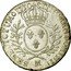 France 1/2 ECU (44 Sols) Louis XV 1730 M KM# 484.12 SIT NOMEN DOMINI M BENEDICTUM 1730 coin reverse