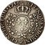 France 1/2 ECU (44 Sols) Louis XV 1746 W KM# 516.21 SIT NOMEN DOMINI W BENEDICTUM 1746 coin reverse