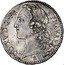 France 1/2 ECU (44 Sols) Louis XV 1763 P KM# 516.15 LUD XV D G FR ET NAV REX coin obverse