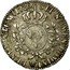 France 1/2 ECU (44 Sols) Louis XVI 1780 W KM# 562.13 SIT NOMEN DOMINI BENEDICTUM 1780 W coin reverse
