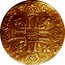 France 1/2 Louis D'or Louis XIV 1710 B KM# 388.2 CHRS REGN VINC IMP coin reverse