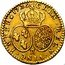 France 1/2 Louis D'or Louis XV 1729 KM# 488.16 CHRS REGN VINC IMPER 1729 coin reverse