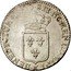France 1/3 ECU Louis XV 1720 K KM# 457.11 SIT NOMEN DOMINI K BENEDICTUM 1720 coin reverse