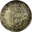France 1/3 ECU Louis XV 1720 Y KM# 457.24 SIT NOMEN DOMINI BENEDICTUM 1720 Y coin reverse