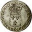 France 1/3 ECU Louis XV 1721 C KM# 457.5 SIT NOMEN DOMINI C BENEDICTUM 1721 coin reverse