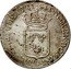 France 1/3 ECU Louis XV 1721 D KM# 457.6 SIT NOMEN DOMINI D BENEDICTUM 1721 coin reverse