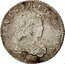 France 1/3 ECU Louis XV 1721 H KM# 457.9 LUD XV D G FR ET NAV REX coin obverse