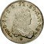 France 1/3 ECU Louis XV 1721 L KM# 457.12 LUD XV D G FR ET NAV REX coin obverse