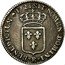 France 1/3 ECU Louis XV 1721 R KM# 457.18 SIT NOMEN DOMINI R BENEDICTUM 1721 coin reverse