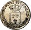 France 1/3 ECU Louis XV 1721 W KM# 457.22 SIT NOMEN DOMINI W BENEDICTUM 1721 coin reverse