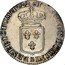 France 1/3 ECU Louis XV 1722 S KM# 457.19 SIT NOMEN DOMINI S BENEDICTUM 1722 coin reverse