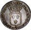France 1/3 ECU Louis XV 1722 V KM# 457.21 SIT NOMEN DOMINI V BENEDICTUM 1722 coin reverse