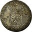 France 1/3 ECU Louis XV 1722 X KM# 457.23 SIT NOMEN DOMINI BENEDICTUM 1722 X coin reverse