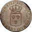 France 1/3 ECU Louis XV 1721 Numeral 9 KM# 457.26 SIT NOMEN DOMINI BENEDICTVM 1722 9 coin reverse