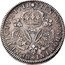 France 1/4 ECU Louis XIV 1711 Cow KM# 380.26 SIT NOMEN DOMINI BENEDICTVM 1711 coin reverse