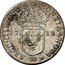 France 1/4 ECU Louis XIV 1712 BB KM# 404 17 10 MONETA BB NOVA ARGENTINENSIS coin reverse