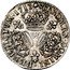 France 1/4 ECU Louis XIV 1713 W KM# 380.19 SIT NOMEN DOMINI BENEDICTVM 1713 W coin reverse