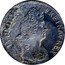 France ECU Louis XIV 1704 A KM# 360.1 LVD XIIII D G FR ET NAV REX coin obverse